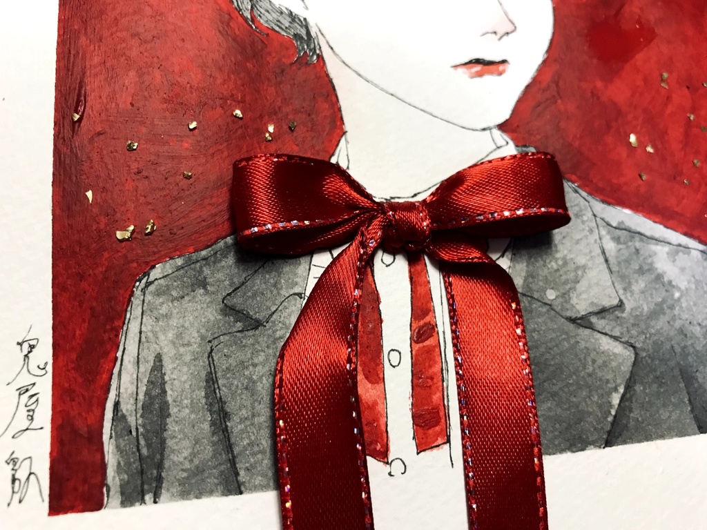 「祝福?」ドローイング