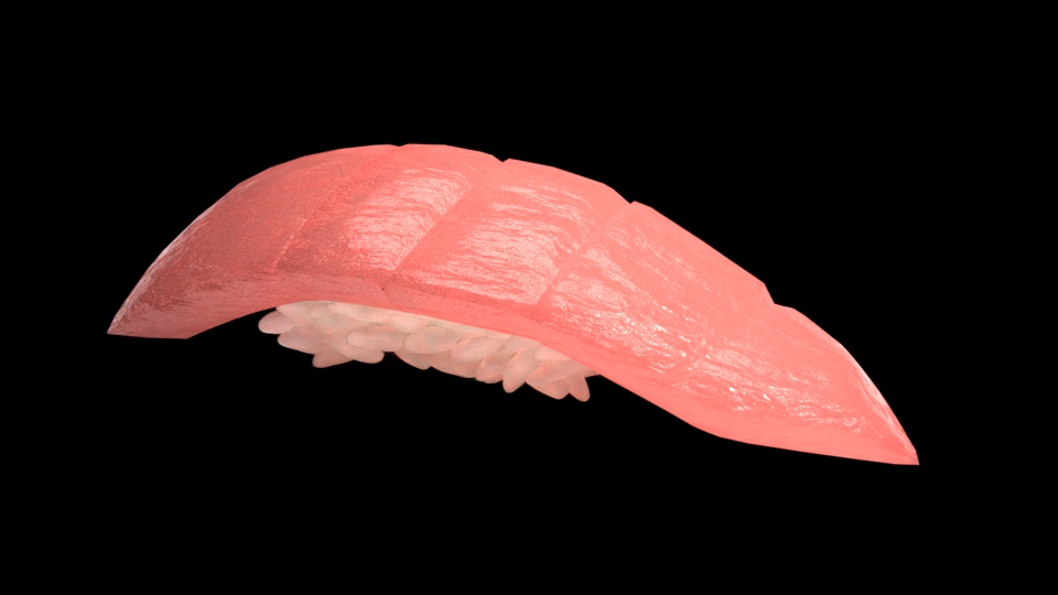 3D寿司:鮪