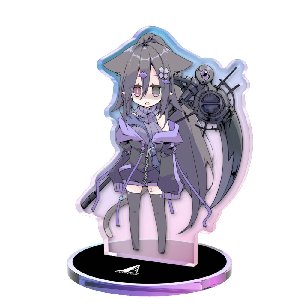 メル（ビーストモード）オーロラアクリルフィギュア