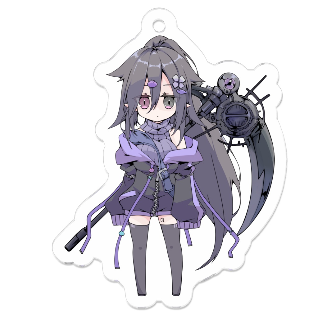 メル　アクリルキーホルダー