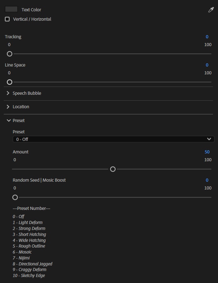 吹き出しテキスト / SPEECH BUBBLES GENERATER