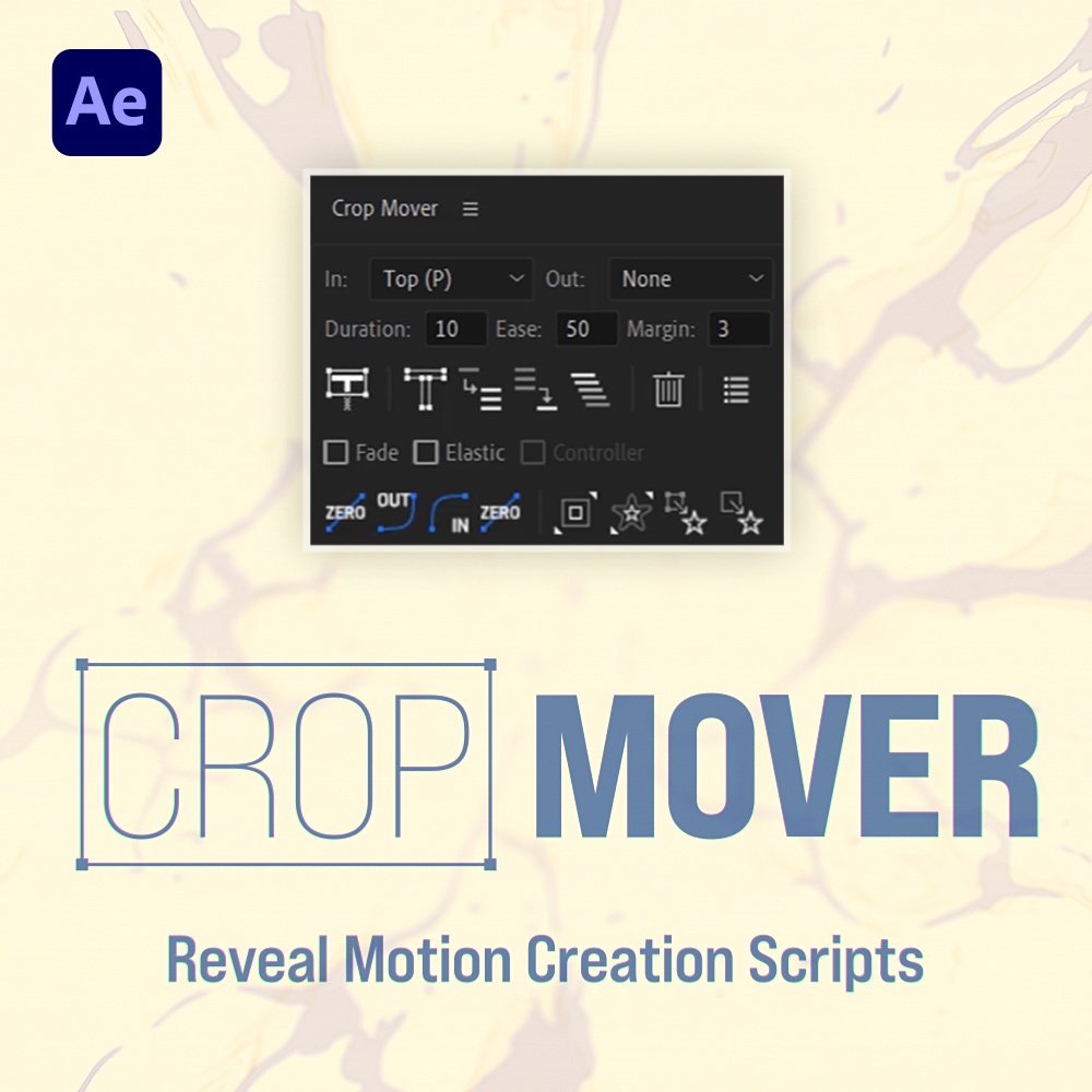出現モーション作成スクリプト / CROP MOVER