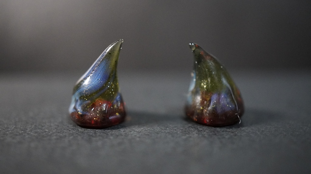 豆ツノ(1) 緑ラメ