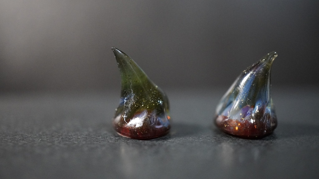 豆ツノ(1) 緑ラメ