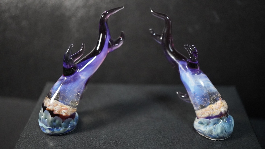 龍角(UV変化) 青紫