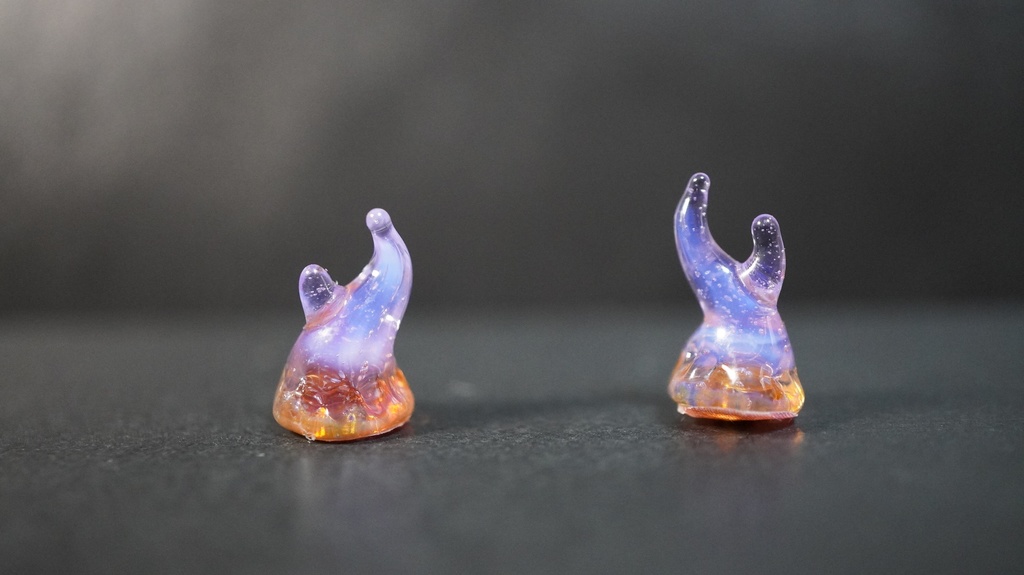 豆ツノ(枝分 乳白紫)2