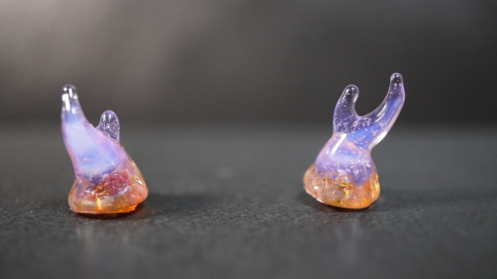 豆ツノ(枝分 乳白紫)2