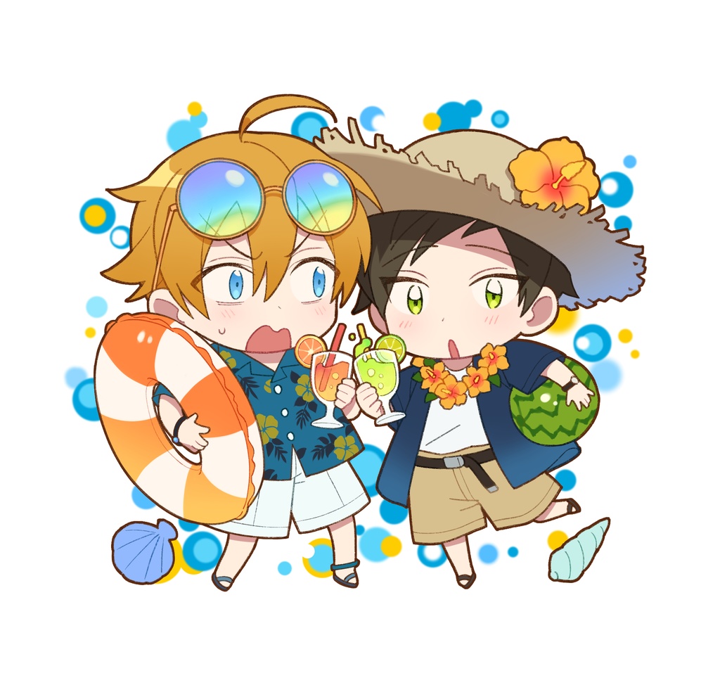 真夏のアクスタ