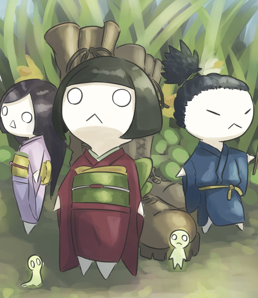 カミサマのいる島ポストカード　カミサマ