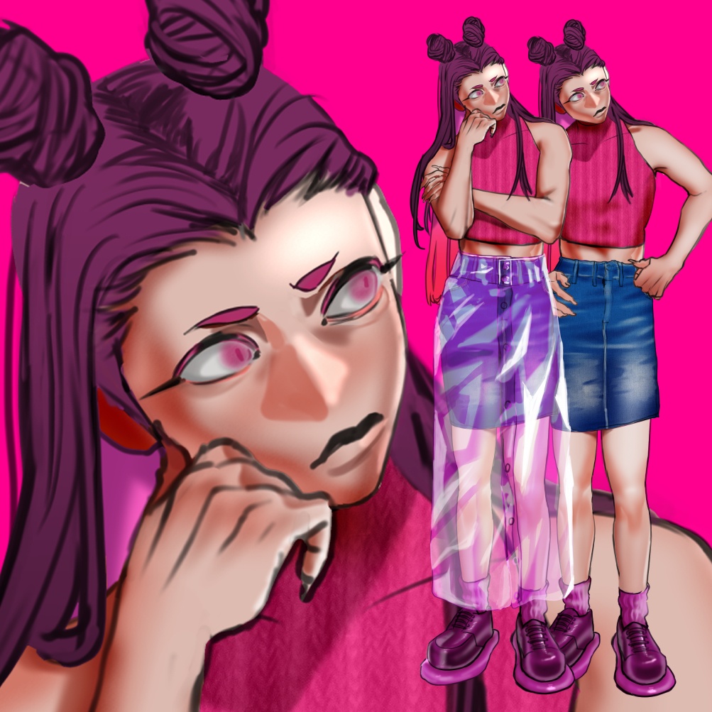 無料版あり | ビニールスカート | 派手 | PNG | 商用利用可能