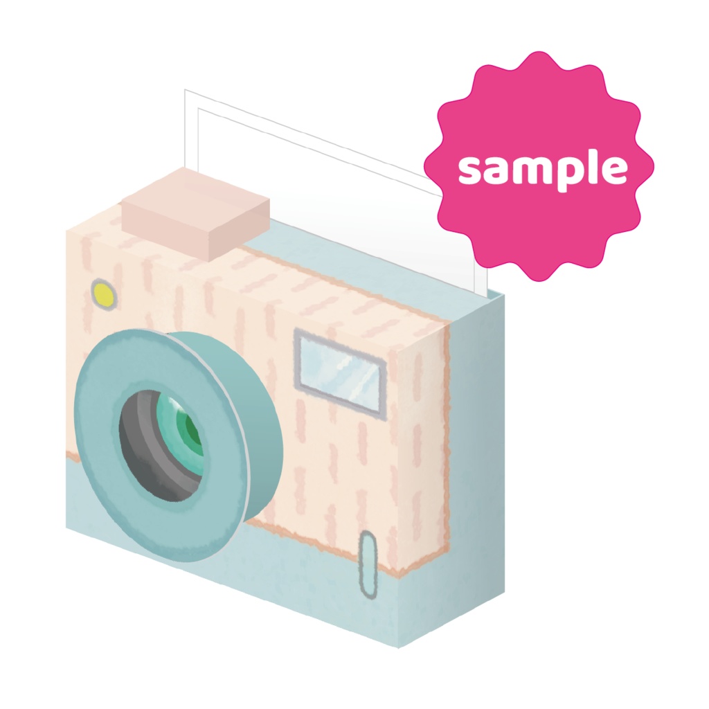 カメラのペーパークラフト ペパクラ販売所 70 Off 夏休みセール中 Booth