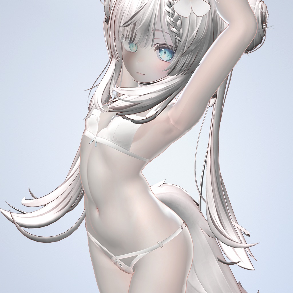 【Liltoon】=Blanc Barillant= 汎用 LilToonマテリアル プリセット『Hair・Head・Body・Cloth・Other』