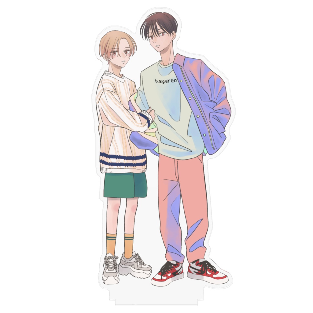 隼人×レオ アクリルフィギュア【大サイズ】