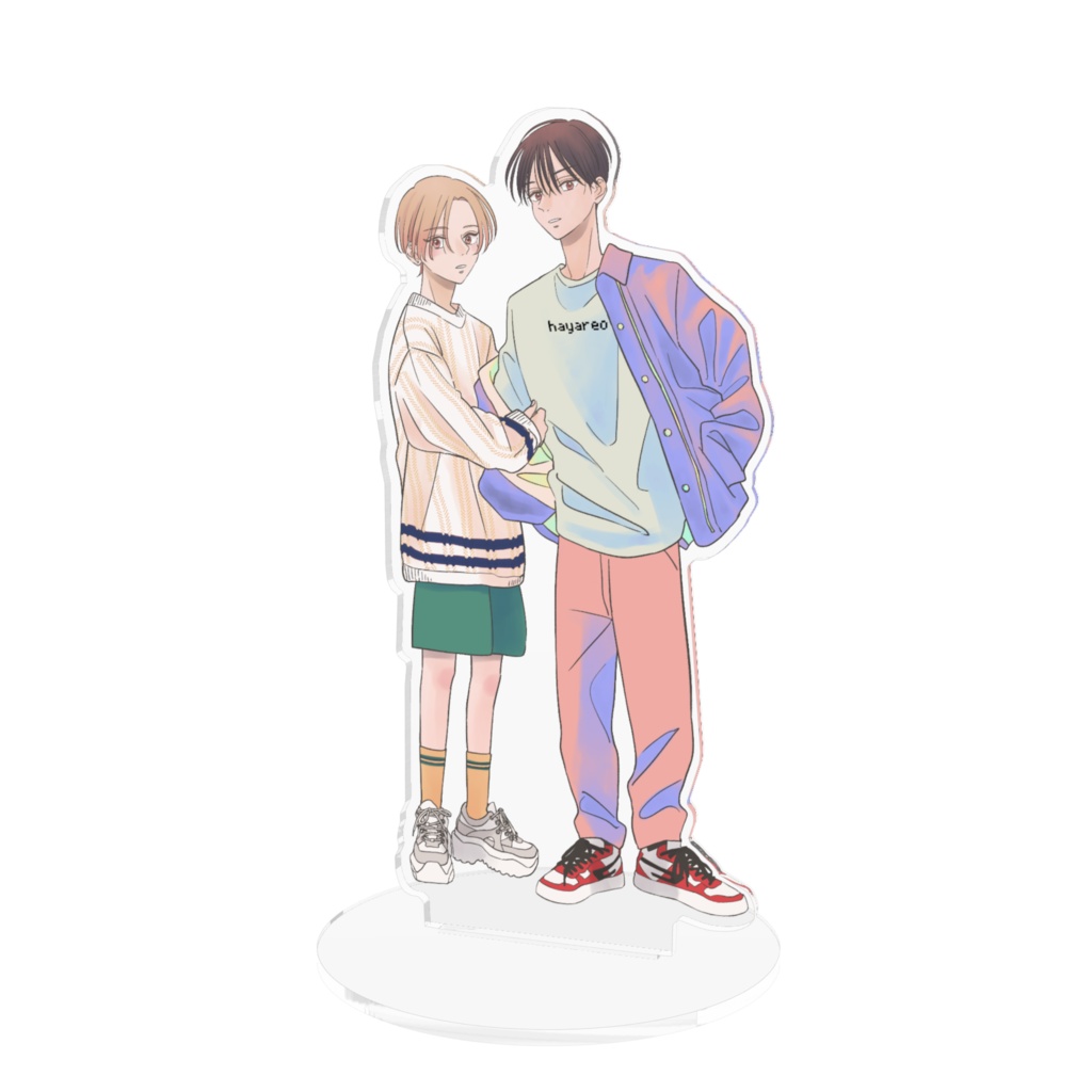 隼人×レオ アクリルフィギュア【大サイズ】