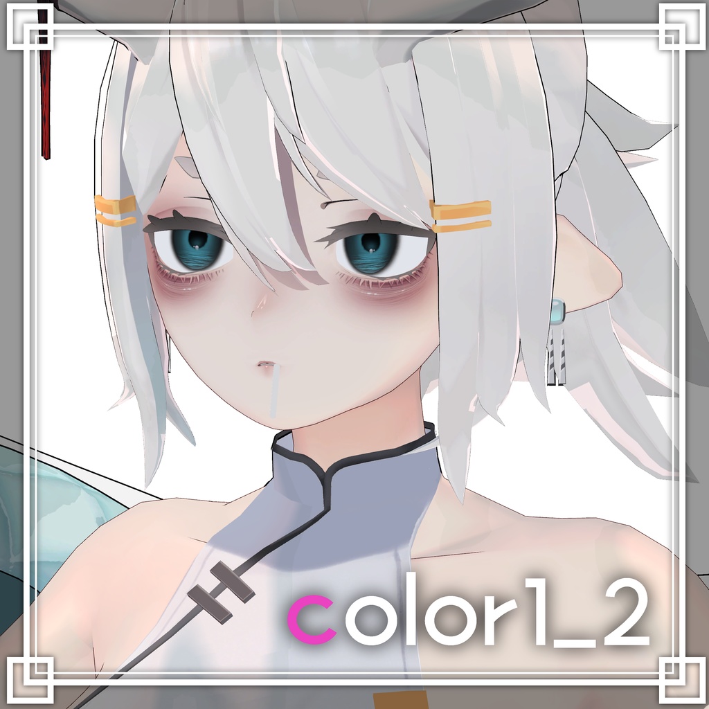 【龍のヨルちゃん専用】 病みMakeup+Eyes texture