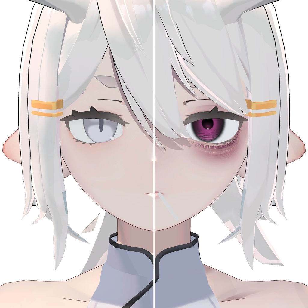 【龍のヨルちゃん専用】 病みMakeup+Eyes texture