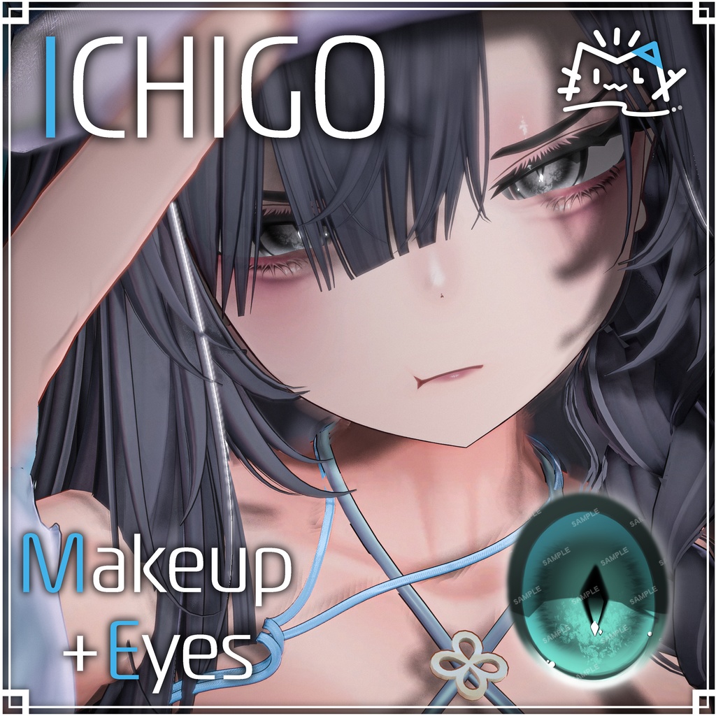 ˚‧ºꫛ【ICHIGO-イチゴ-】お姉さんMakeup & Eyes texture ꫛº·˚