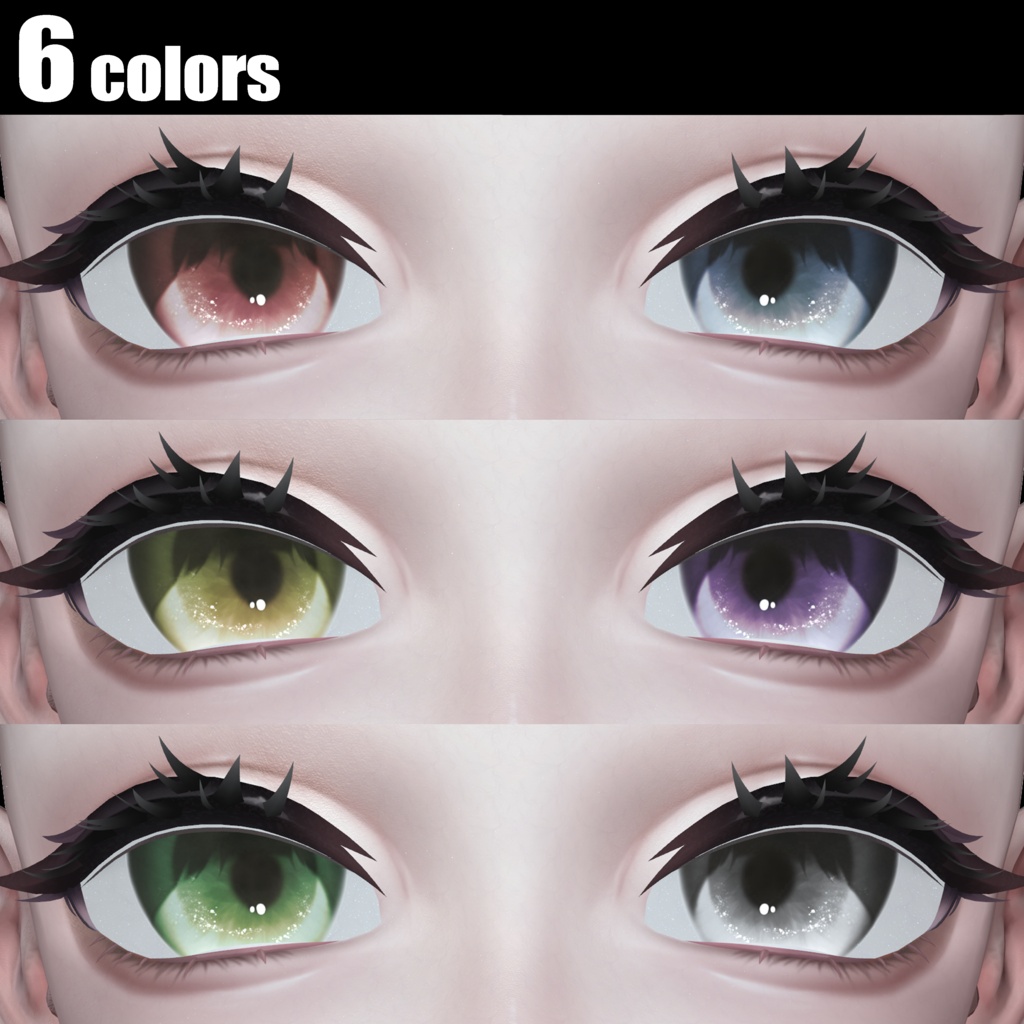 ˚‧ºꫛ【海咲-Misaki-】ダウナーMakeup & Eye Texture ꫛº·˚