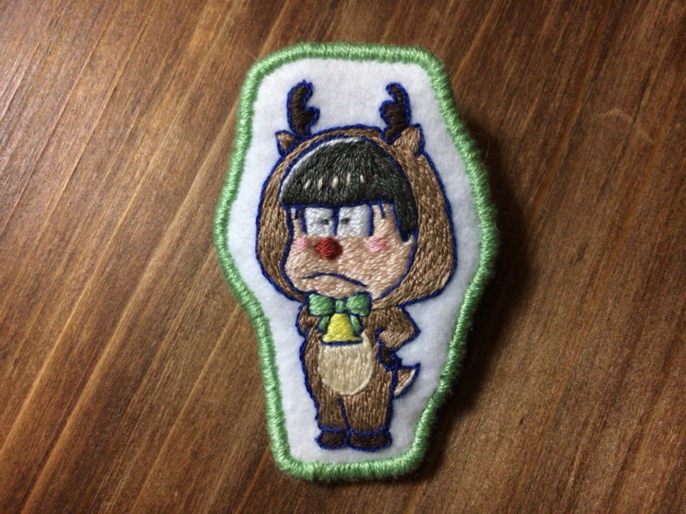 チョロ松♡クリスマスブローチ