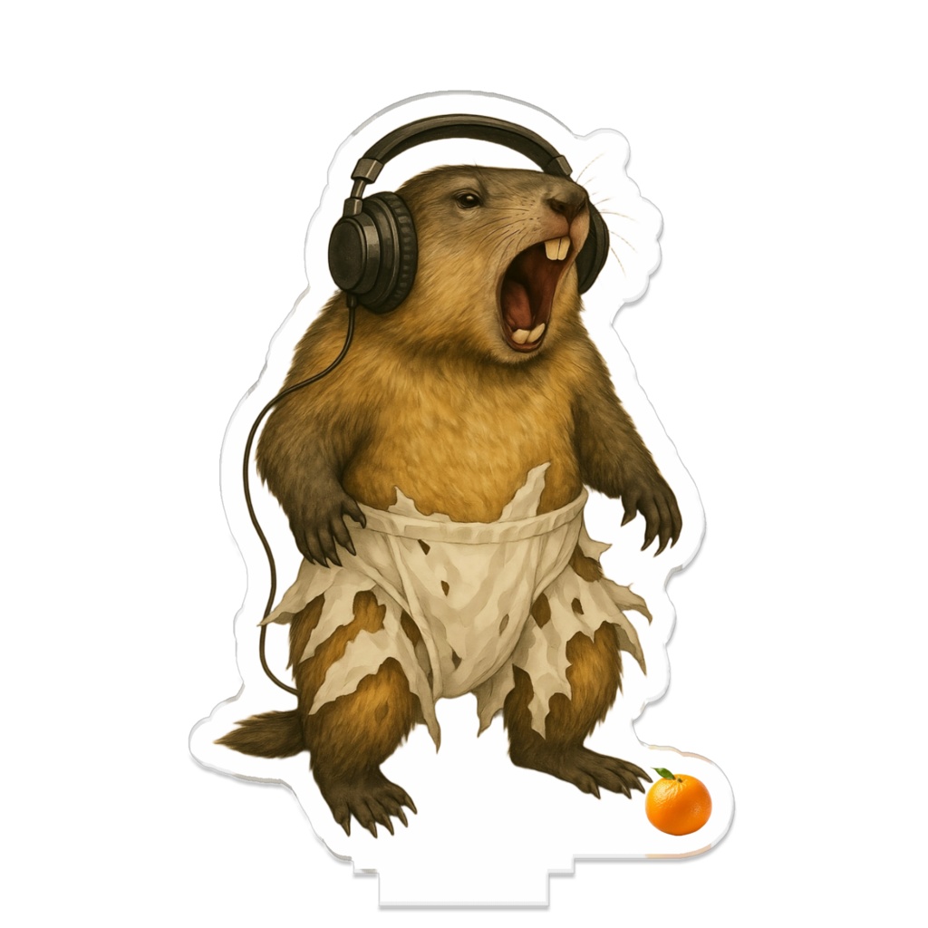 猫音まもち つながるアクスタ - 80mm