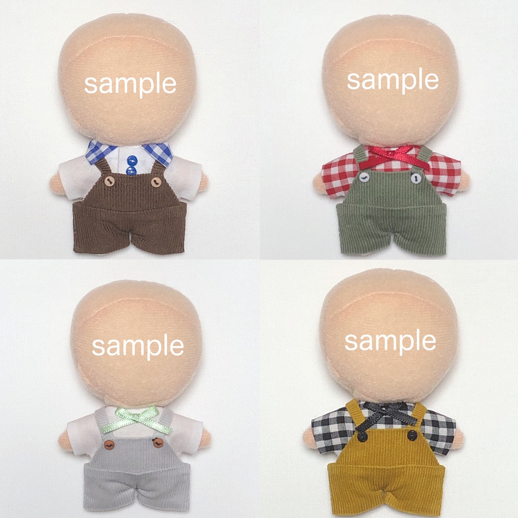 【10cm】corduroy salopette