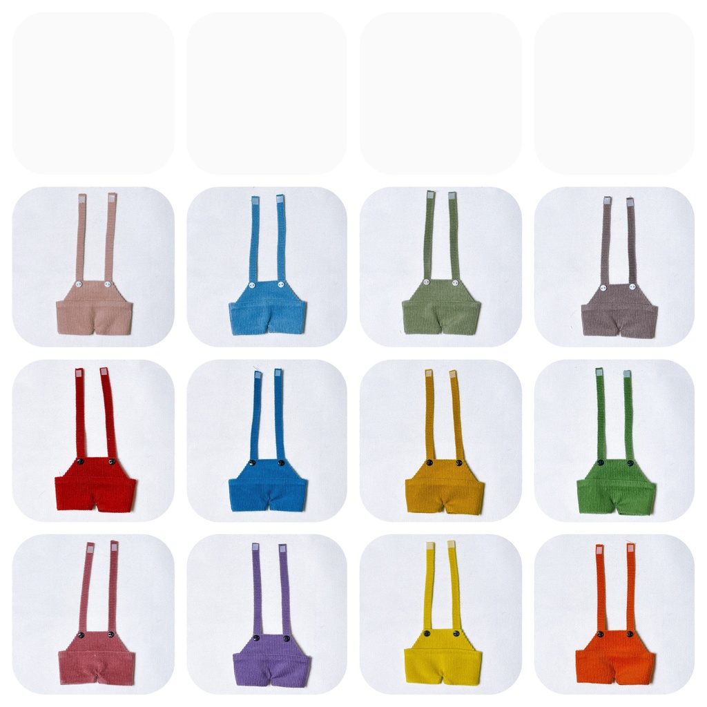 【10cm】corduroy salopette