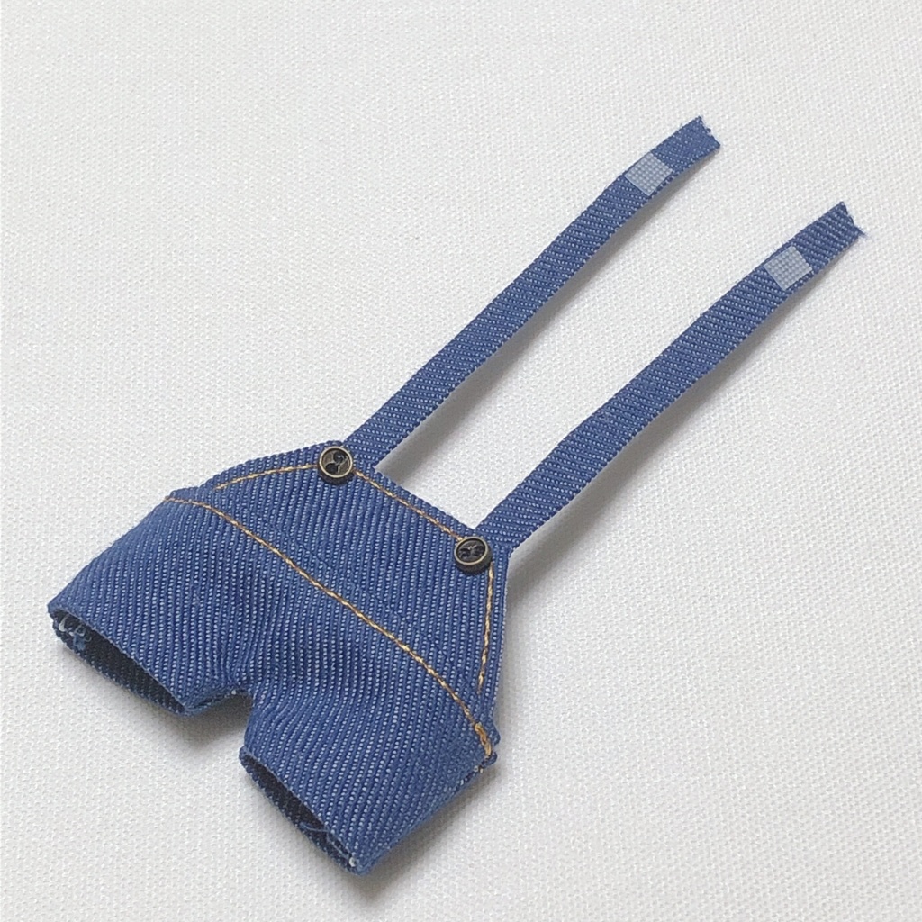 【10cm】denim salopette