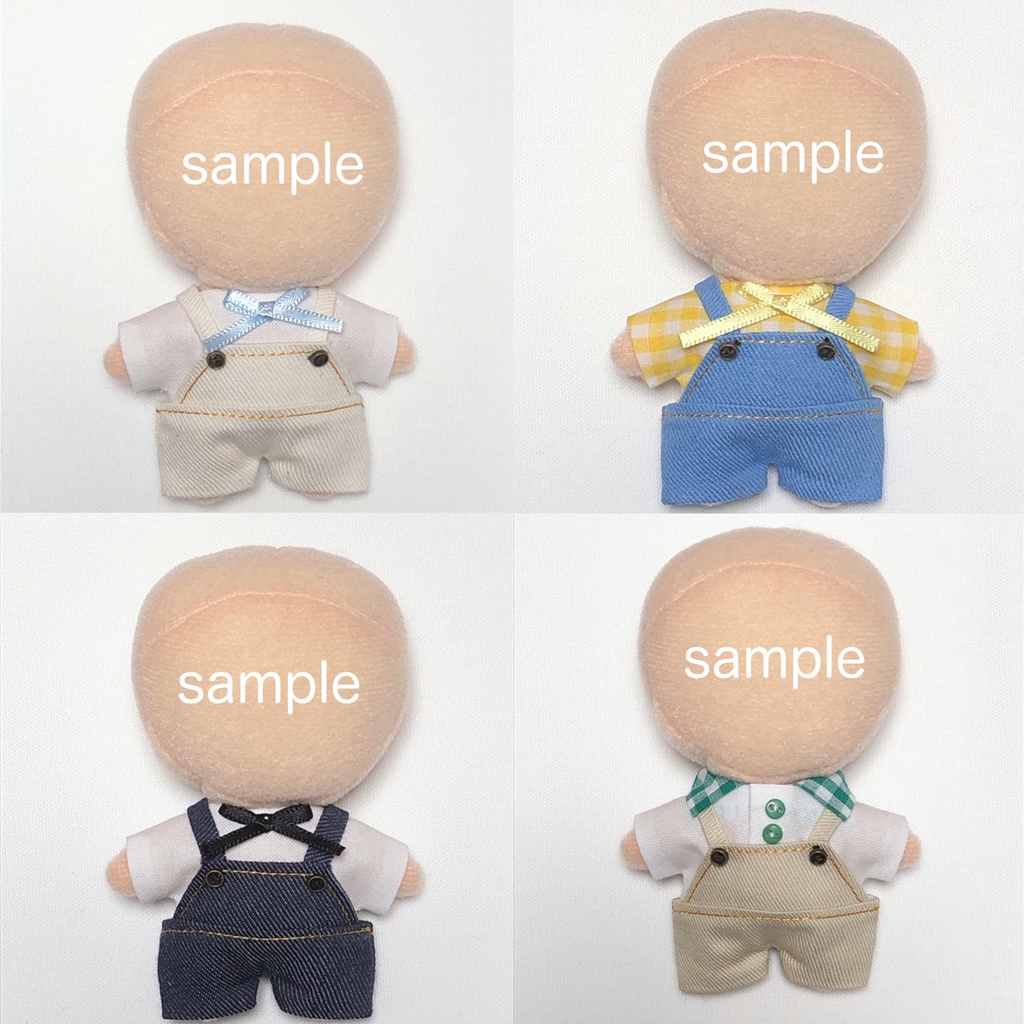 【10cm】denim salopette