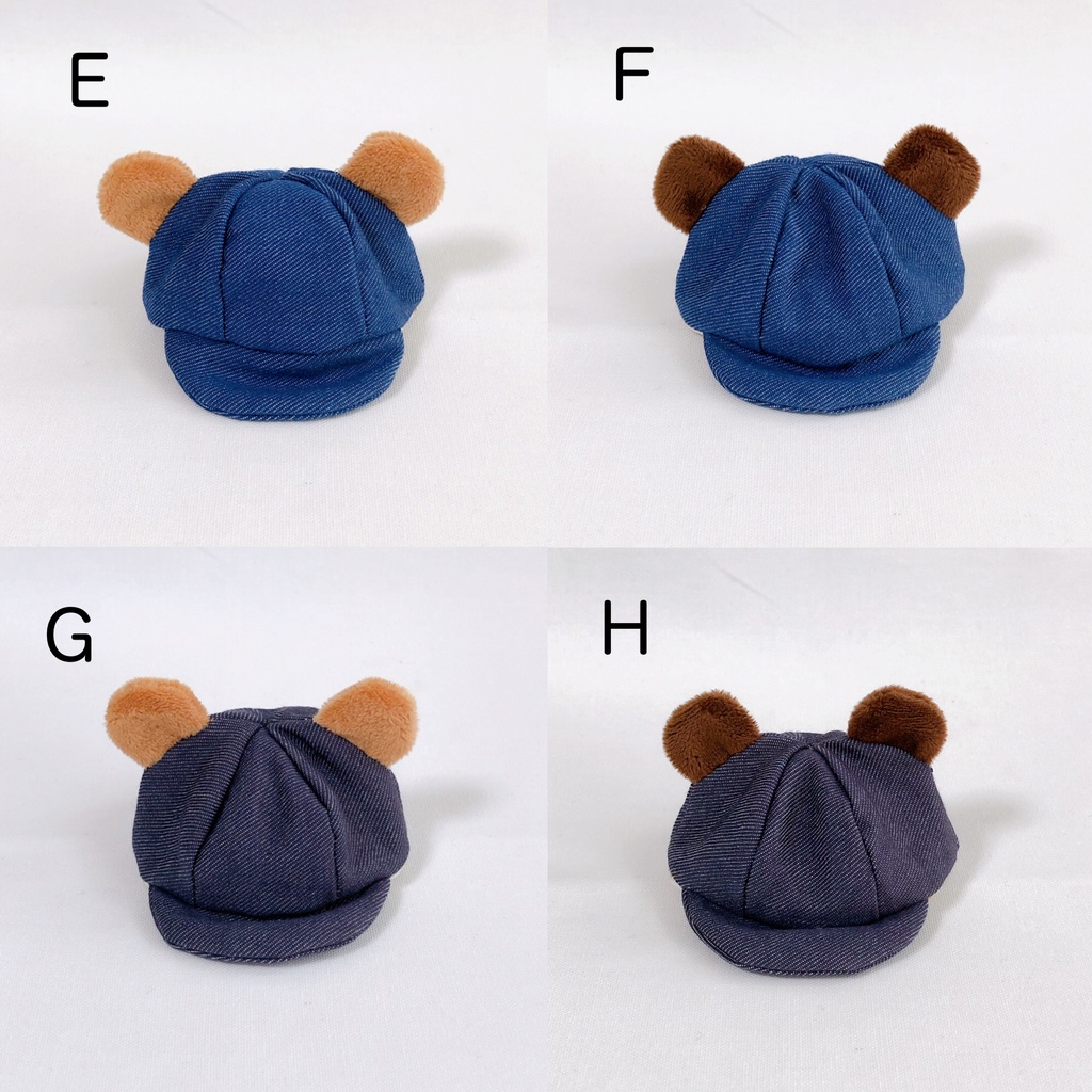 bear cap(denim)
