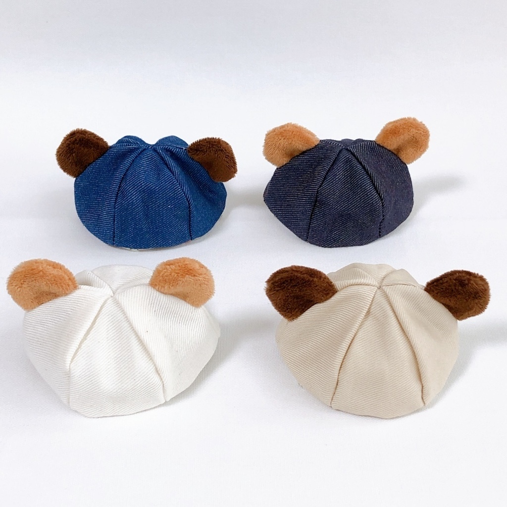 bear cap(denim)