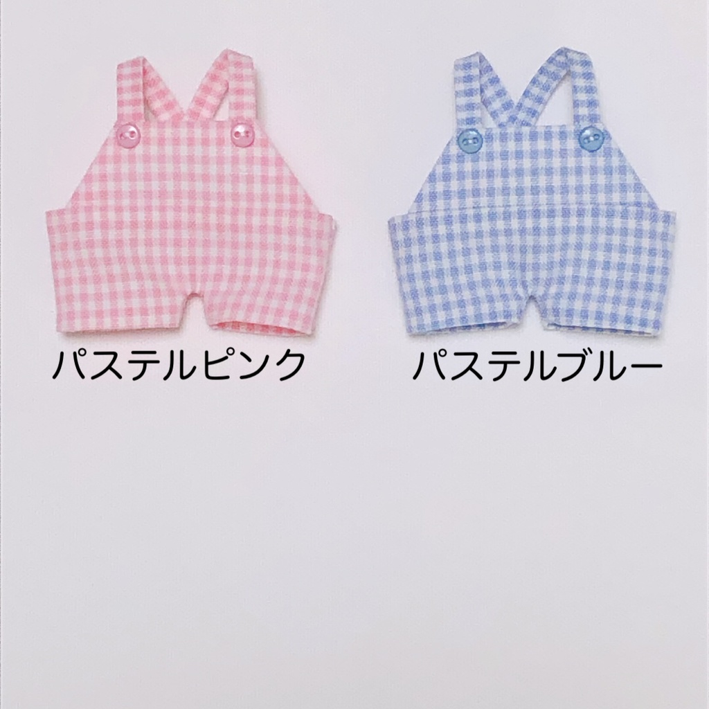【10cm】salopette (checkered S)