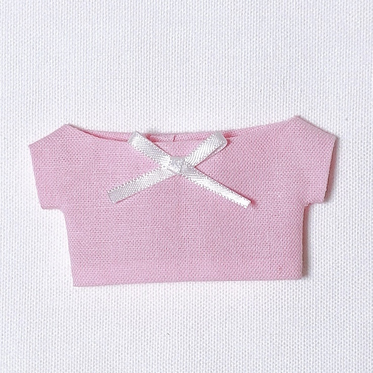 【ちびぐるみ】ribbon shirt(color)