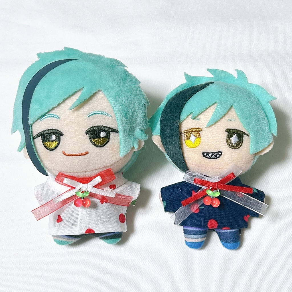 【10cm、ちびぐるみ】さくらんぼセット