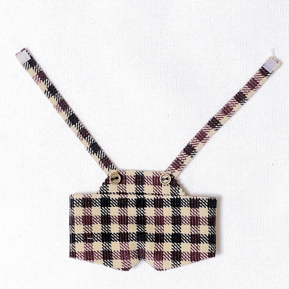 【ちびぐるみ】saropetto(check corduroy)