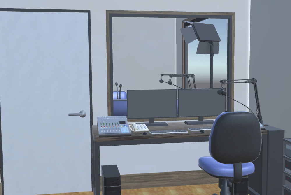 収録スタジオ