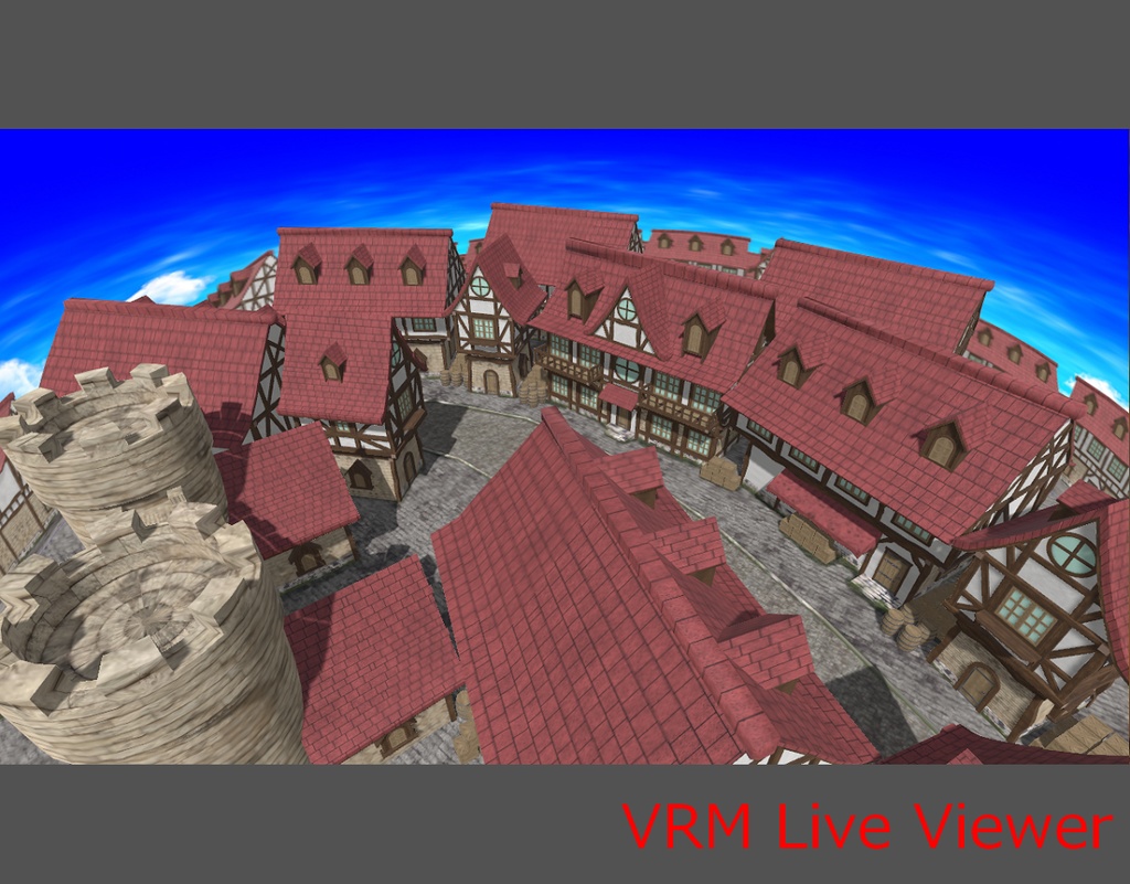 【無料】ファンタジーの街