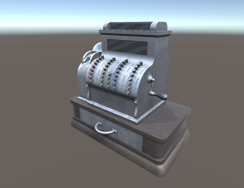 【3Dモデル】レジスター