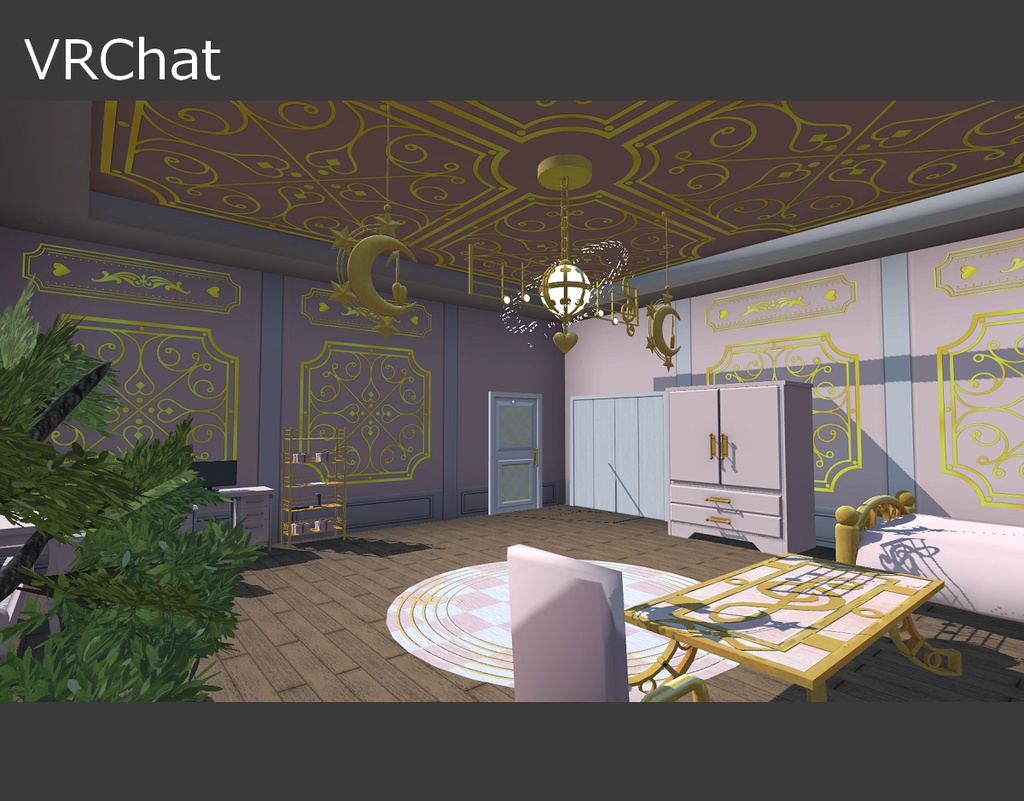 【無料】キュートな配信部屋