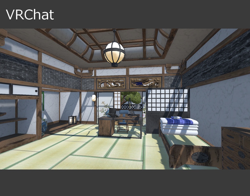 【無料】和風な配信部屋