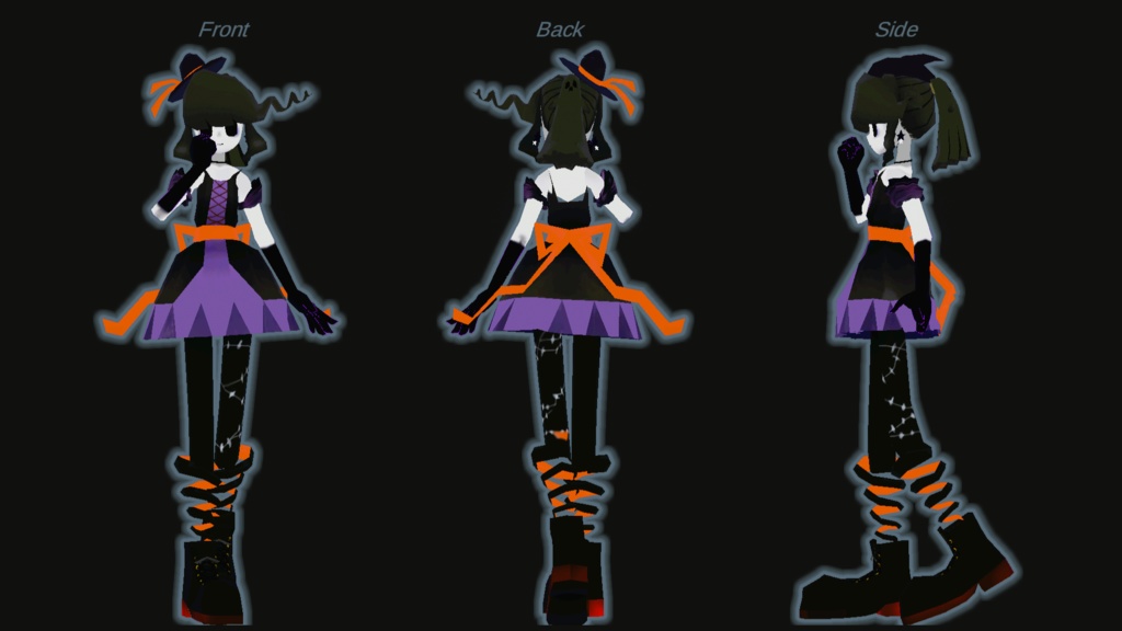 Simuclara対応衣装~Halloween Dress~