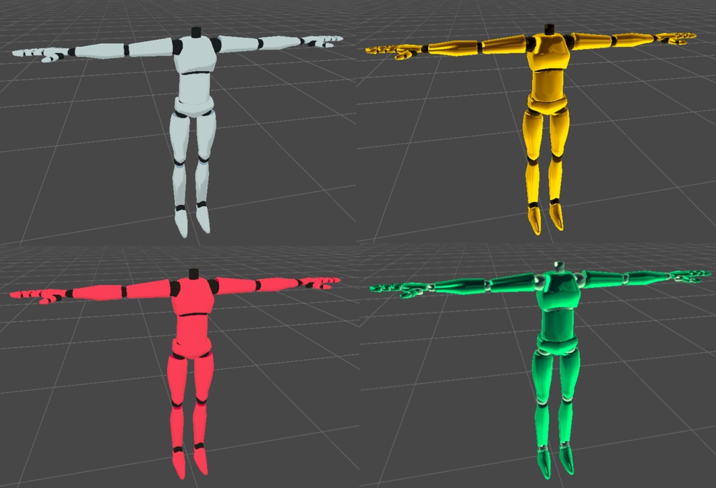 VRC想定3D素体「Doll」