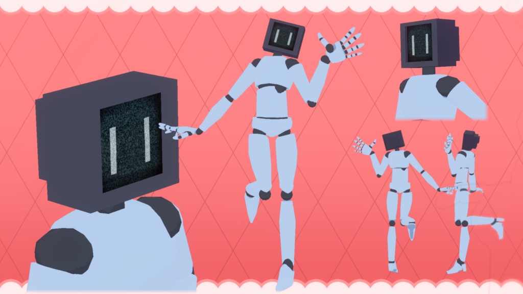 VRC想定3D素体「Doll」