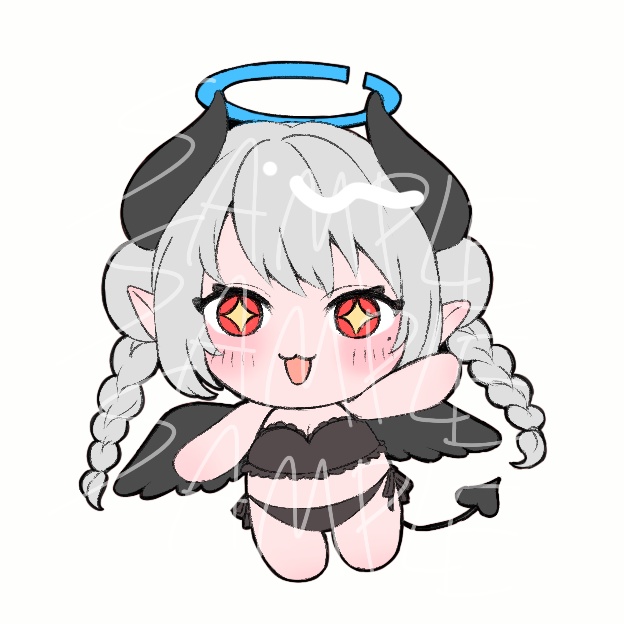 あくまメリル(水面アクキー)