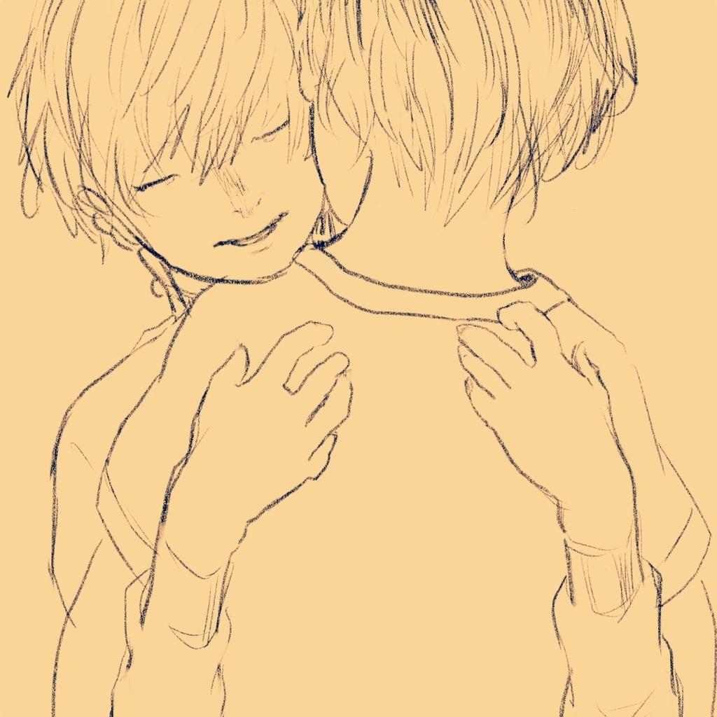 Hug me. イラスト集