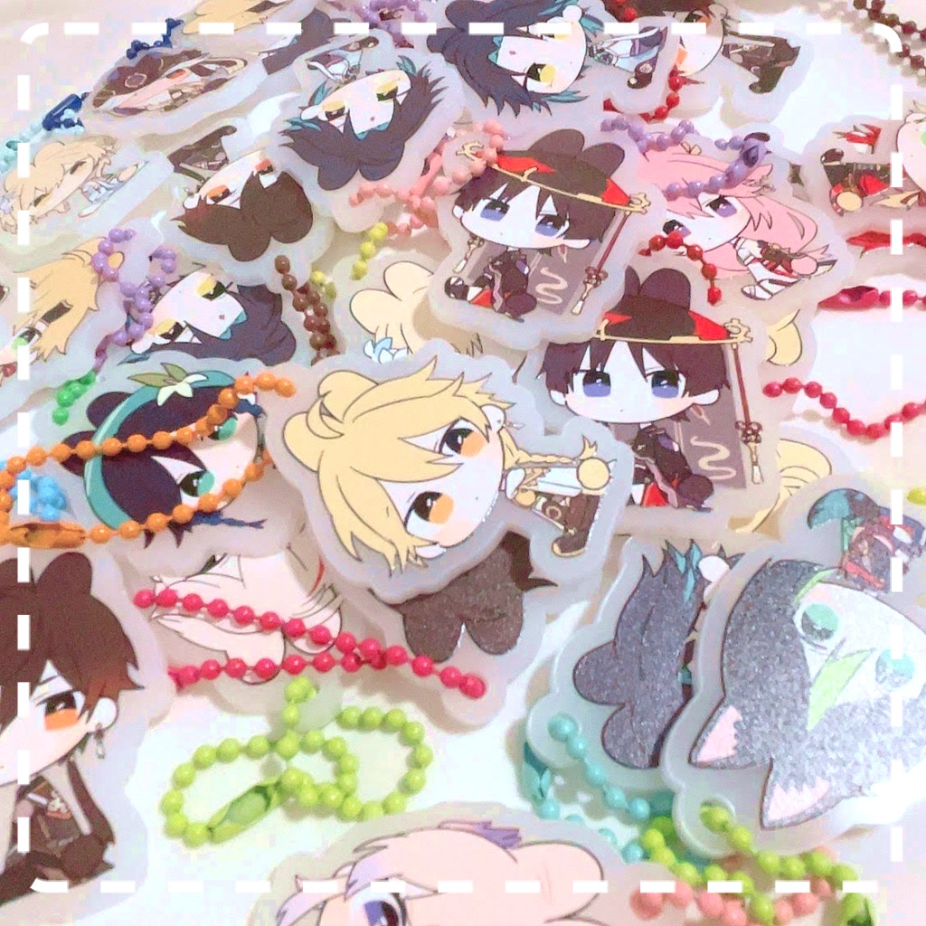 原神▼アクリルキーホルダー