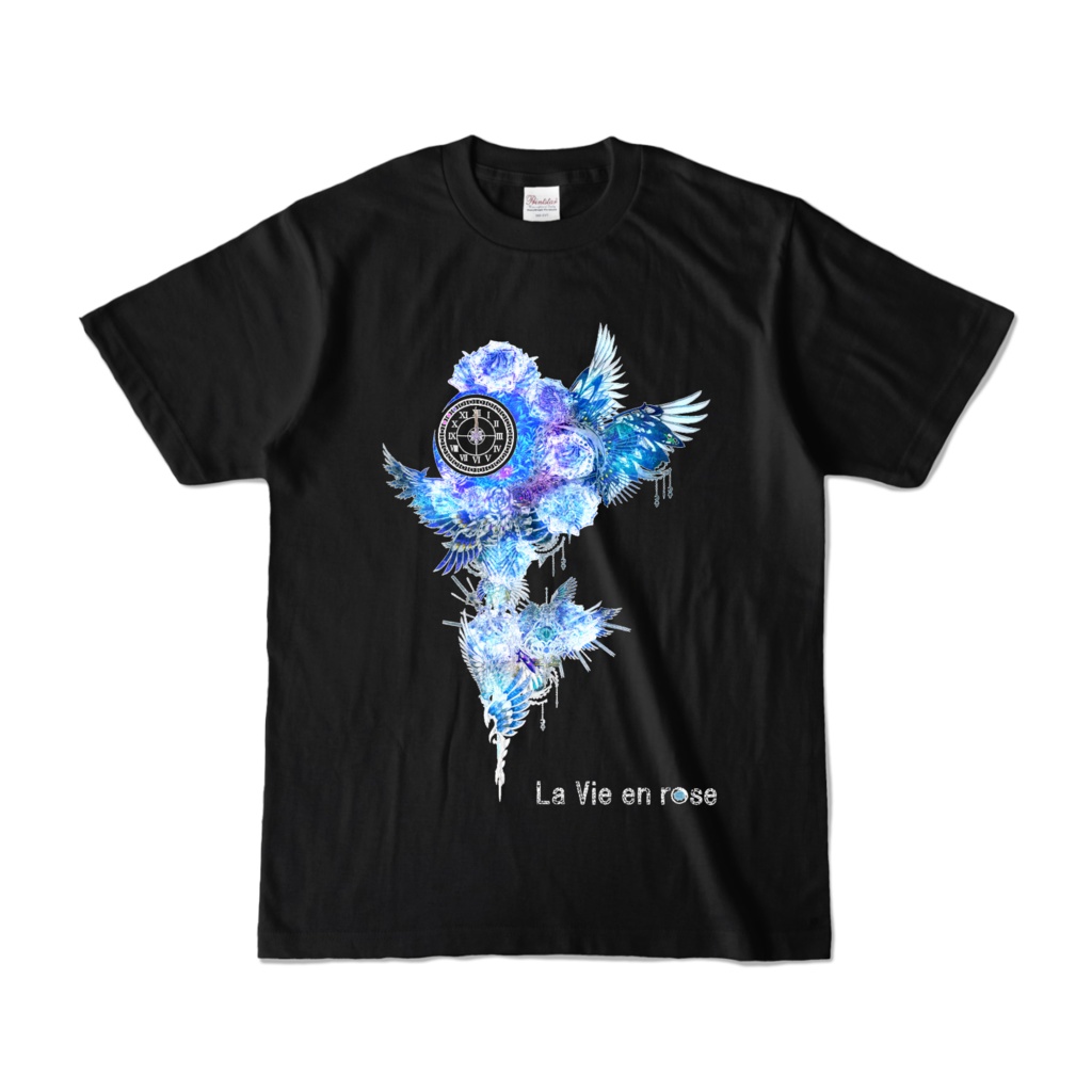 La Vie en rose Tシャツ 001 Black