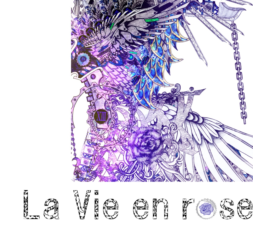 La Vie en rose Tシャツ 003