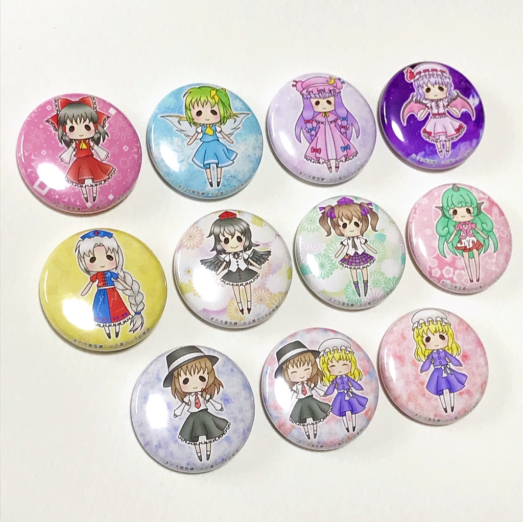 東方ほわほわ缶バッジ2