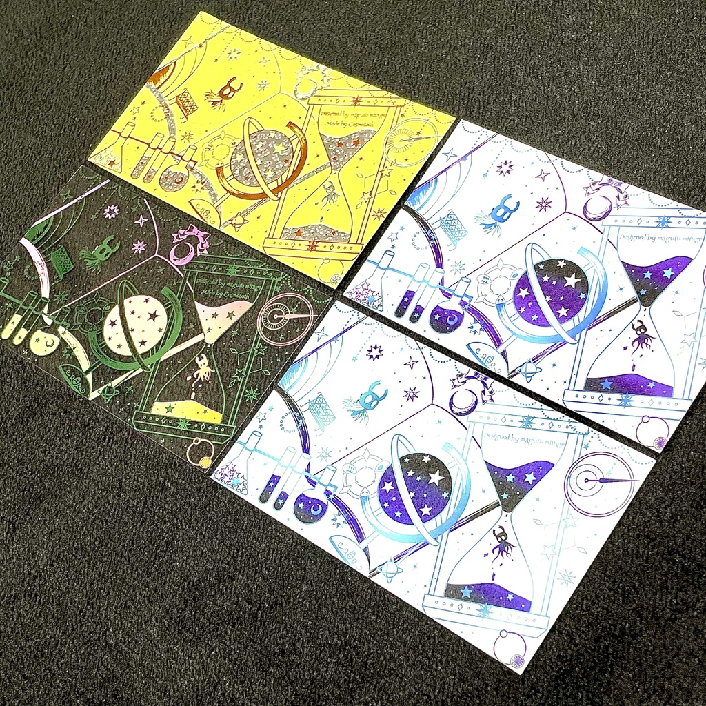 Hollow Knight 箔押し&レターカードセット(B品)