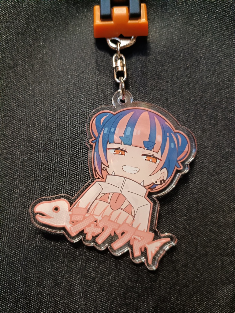 シャケクマちゃんアクリルキーホルダー